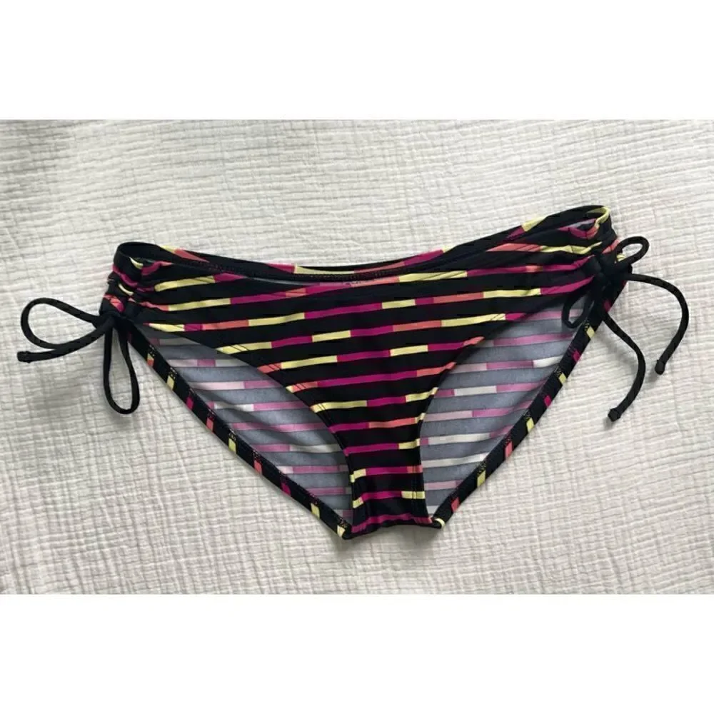 Patagonia XS Sunamee Swim Bikini Bottoms in Pop Stripe